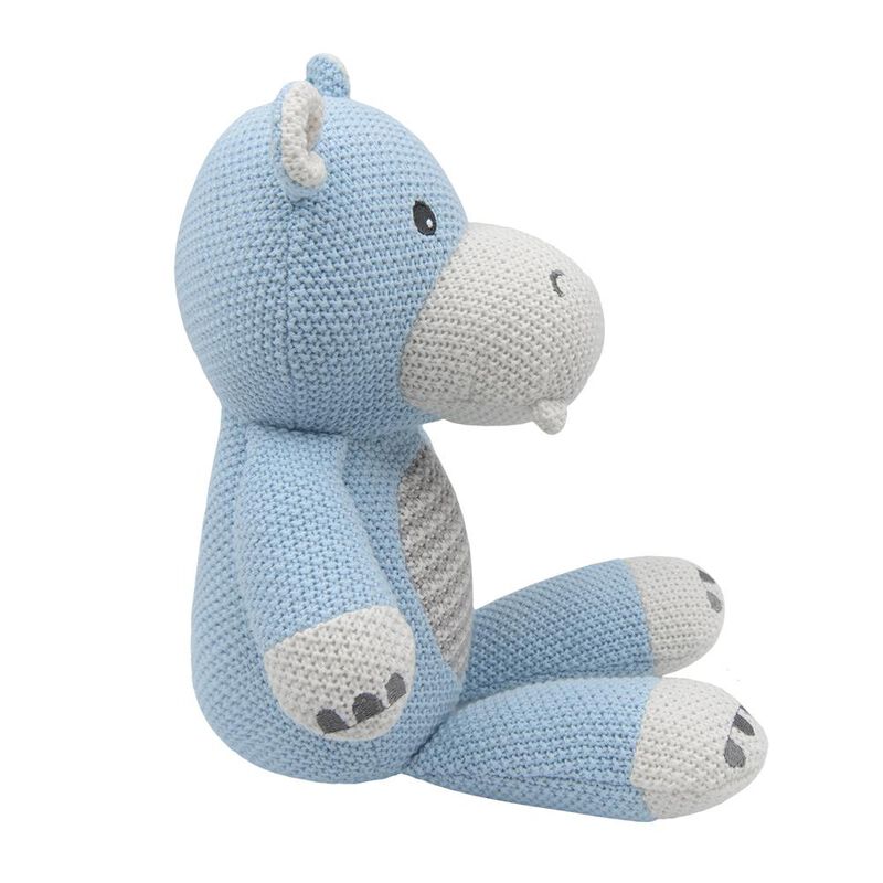 Living Textiles Whimsical Softie Toy - Henry the Hippo image number 2