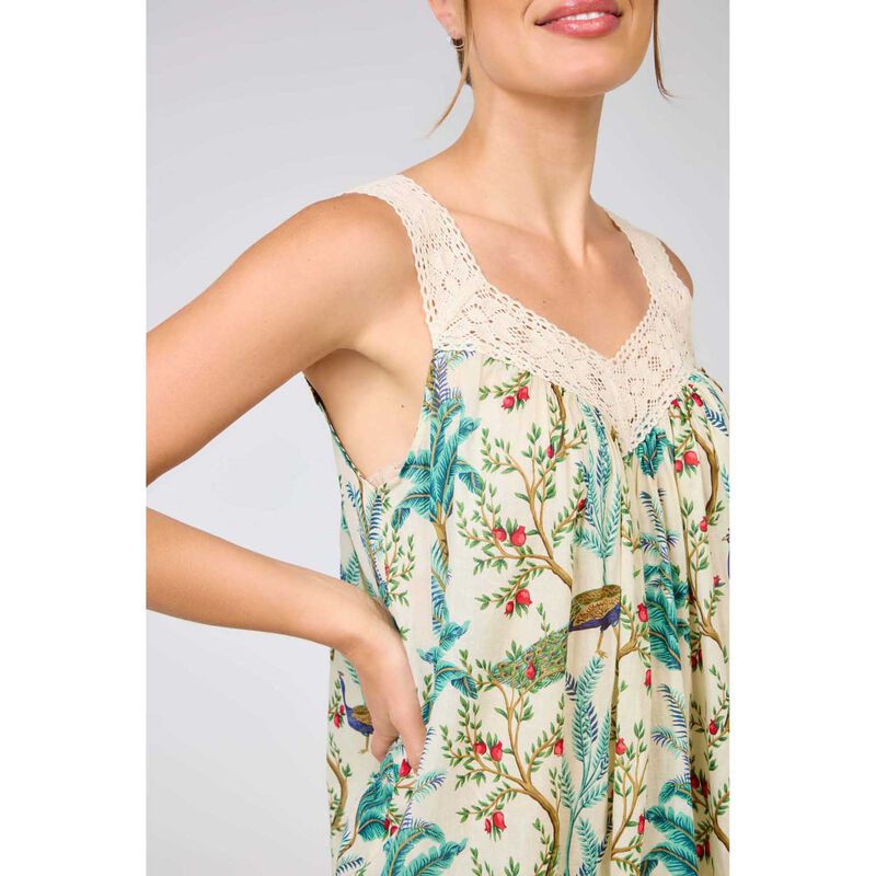 Arabella V-Neck Laced Nightie image number 1