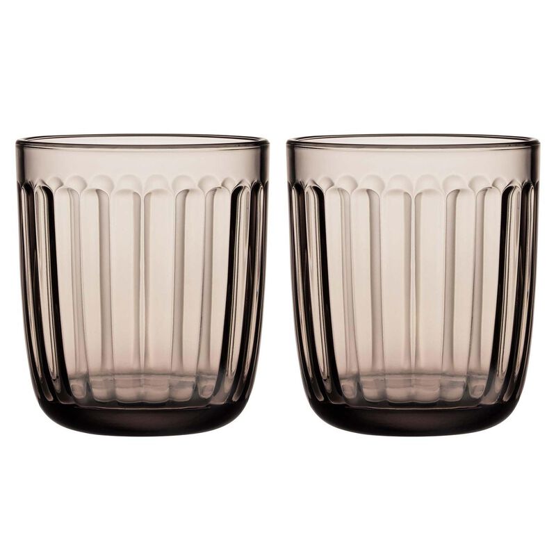 iittala Raami Drinking Glass 26cl Calluna S/2 image number 0