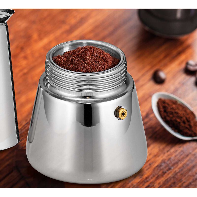 Zassenhaus Adriana Induction Stovetop Espresso Maker 4 Cup image number 2