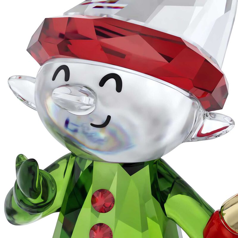 Swarovski Holiday Cheers Dulcis Elf and Candy Cane image number 1