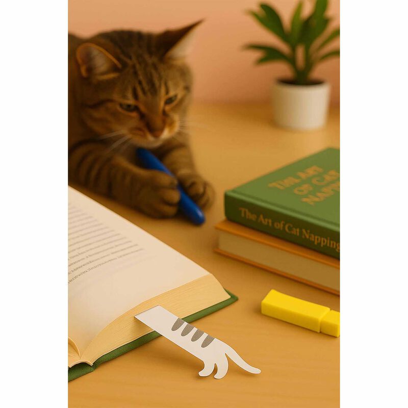 NPW Cat Page Markers - Set Of 4 image number 1