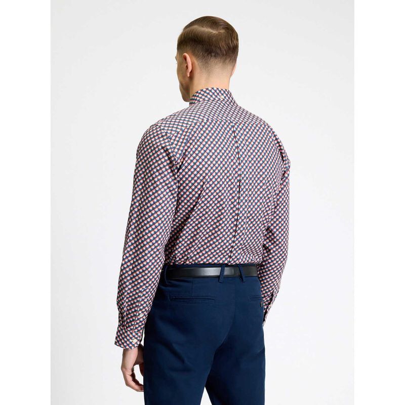 Ben Sherman Split Geo Print Shirt image number 1