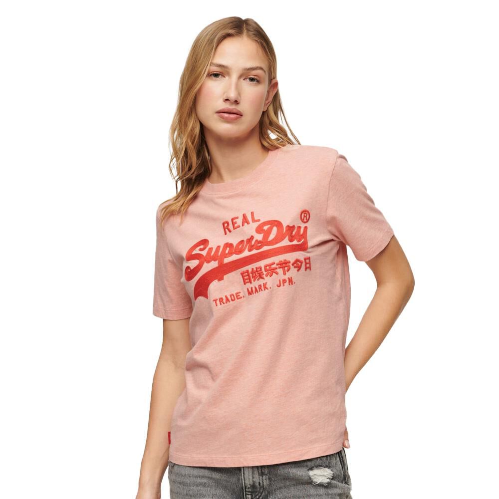 Superdry Embroidered Vl Relaxed T Shirt Ballantynes Department Store