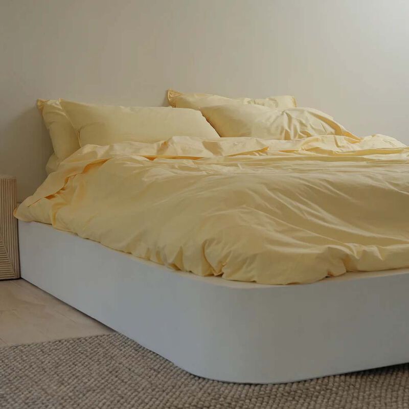 Home Lab 100% Stonewashed Cotton Duvet Set image number 2