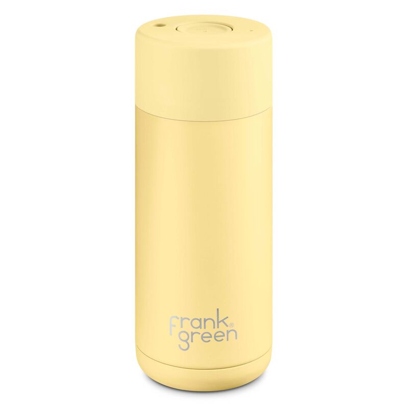 frank green 16oz Ceramic Reusable Cup with Push Button Lid image number 0