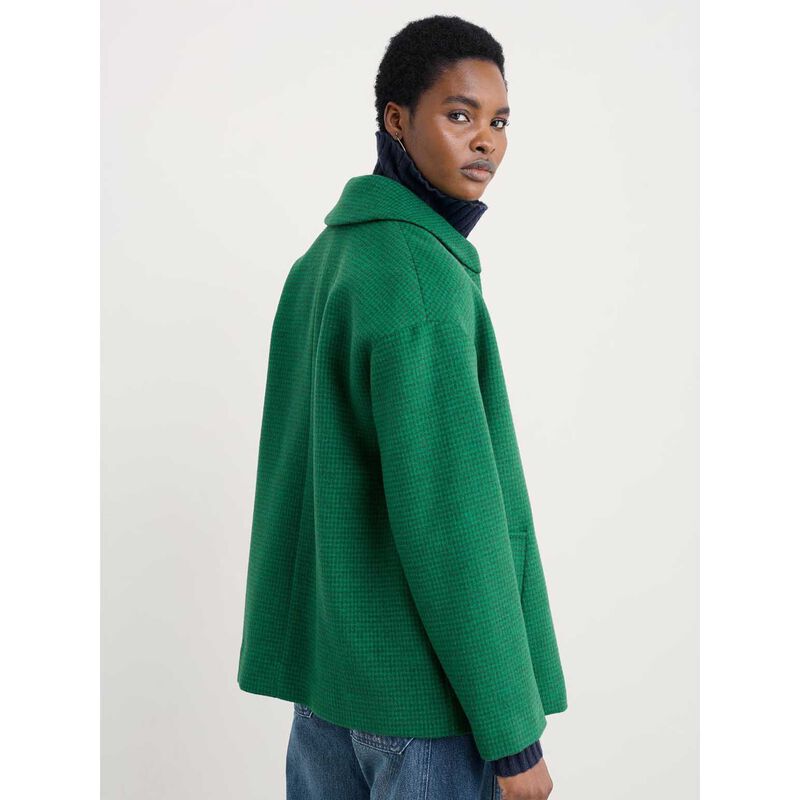 Seasalt Cornwall Beamwind Coat Puppy Tooth Glade image number 1