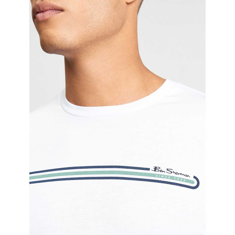 Ben Sherman Core Stripe Tee image number 2