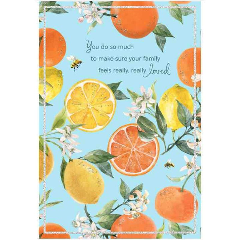 Image Gallery HM Fem Oanges Lemons Mother's Day Card image number 0