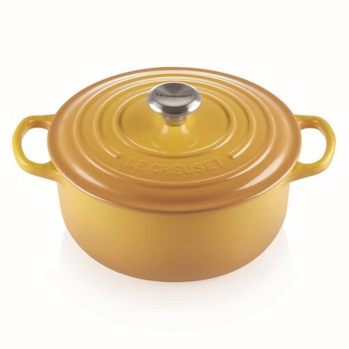 Le Creuset Cast Iron Round Casserole 20cm - Nectar