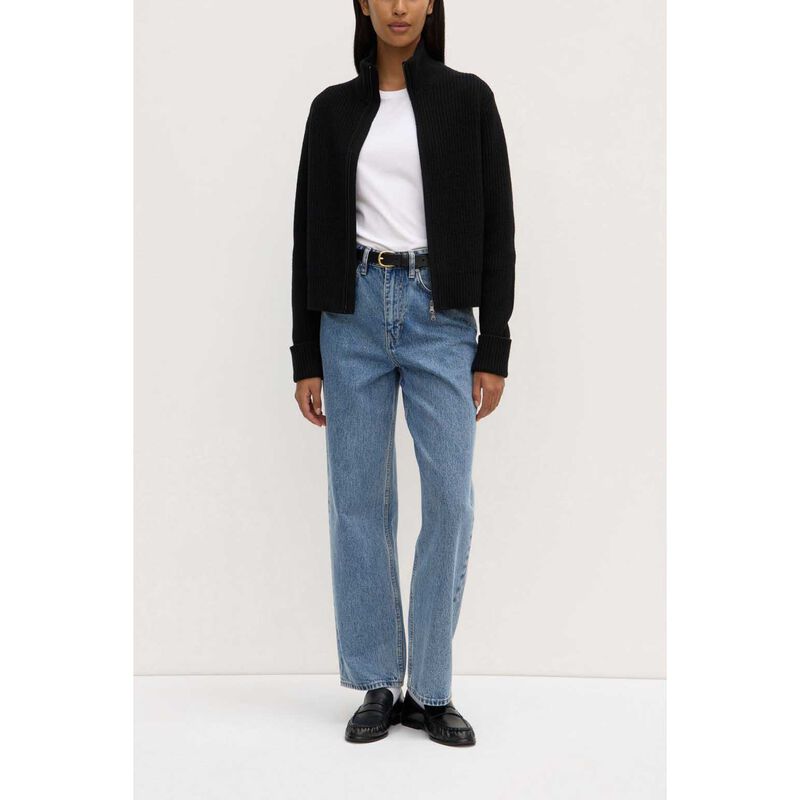 Assembly Label Annisha Zip Knit Black image number 3