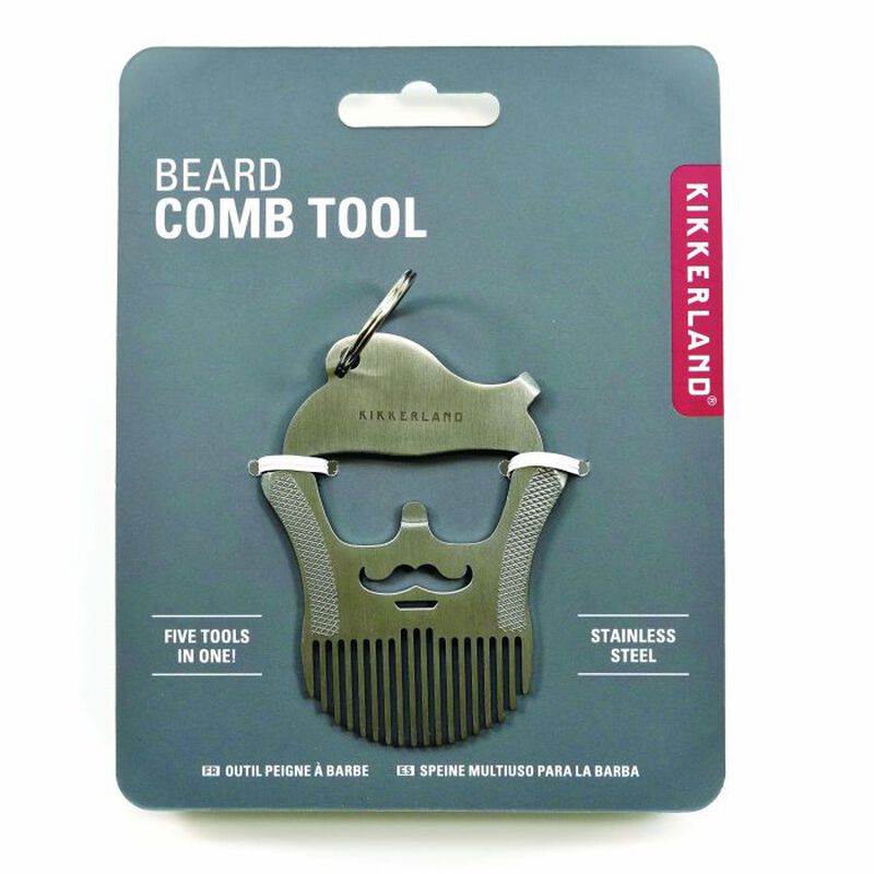 Kikkerland Beard Comb Tool image number 2
