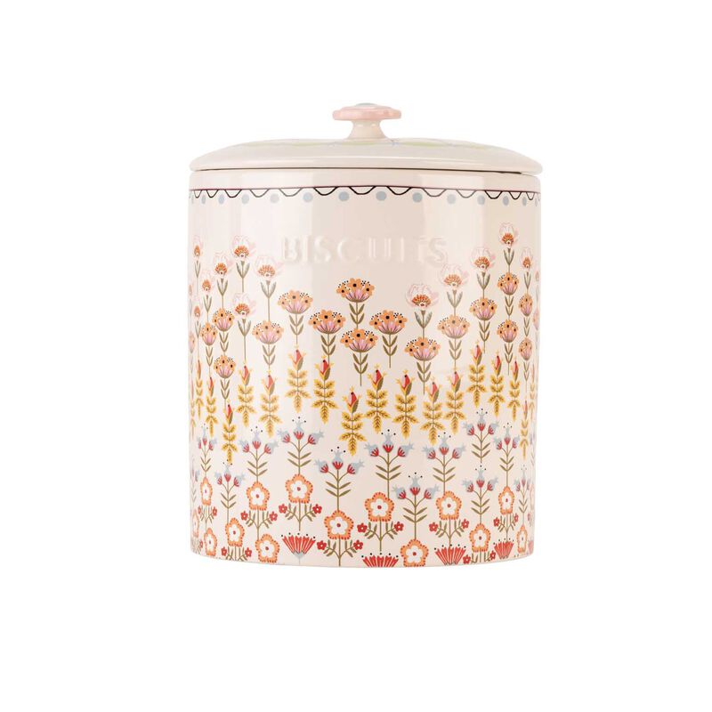 Cath Kidston Painted Table Ceramic Biscuit Jar image number 0