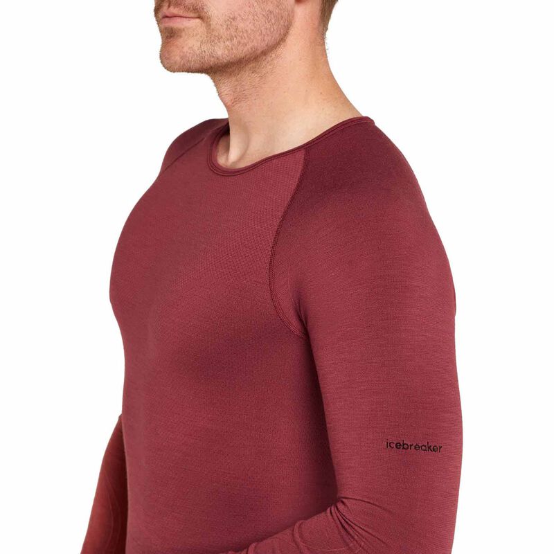 Icebreaker M Merino Blend 260 ZoneKnit Seamless LS Crewe image number 2