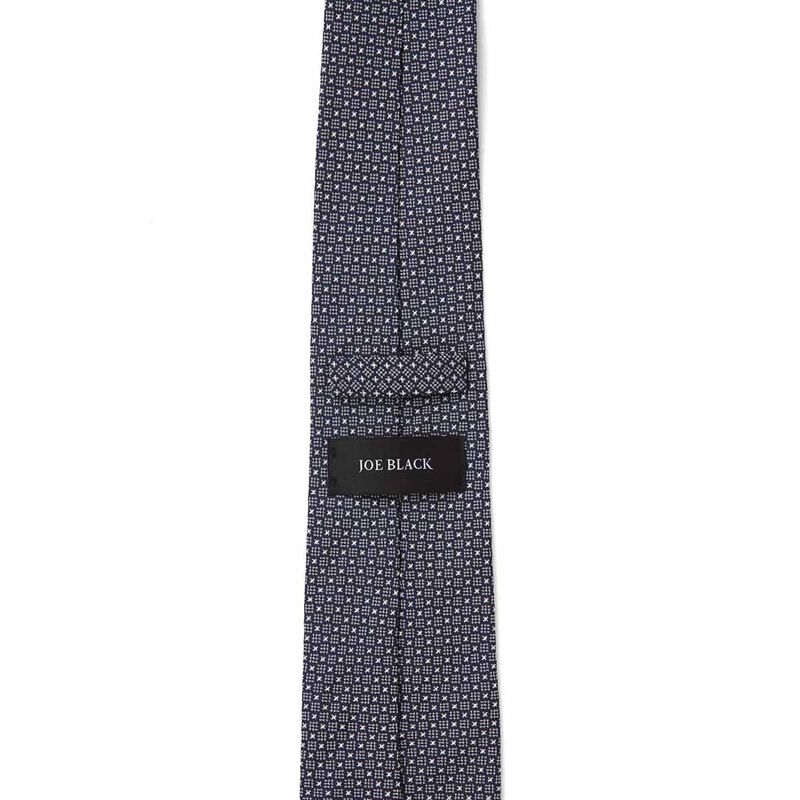 Joe Black Diamond Texture 7.5cm Tie image number 1