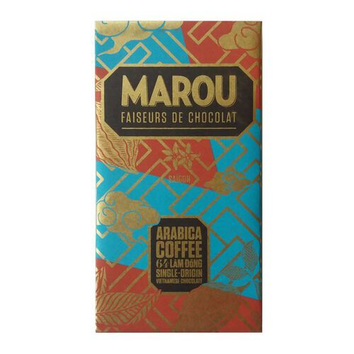 Marou Arabica Coffee 64% Lam Dong (Gold) Bar 80g