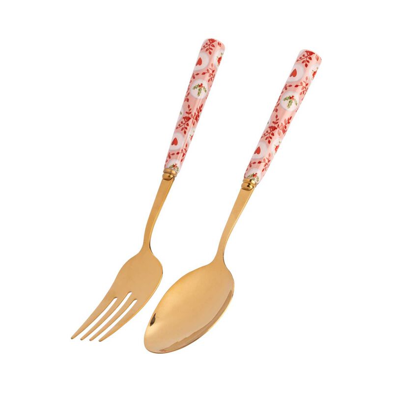 Cath Kidston Holly Spots Serving Utensils image number 1