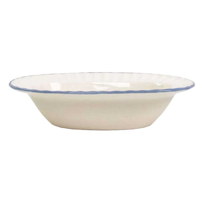 Emporium Bellamy Collection Soap Dish - White & Blue image number 0