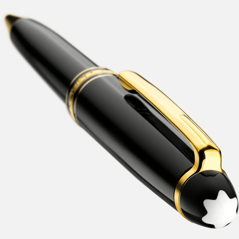 Montblanc Meisterst&uuml;ck Classique Gold-Coated Ballpoint Pen 164 image number 1