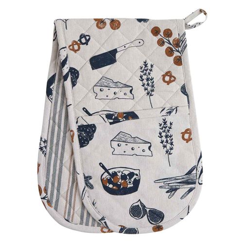 Wallace Cotton Antipasto Double Oven Glove