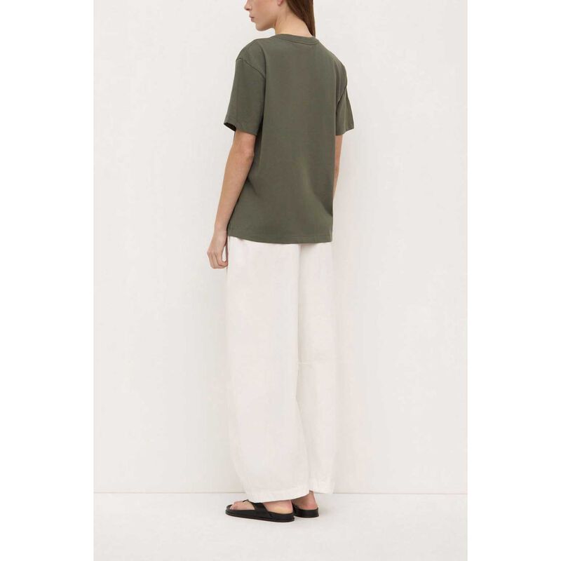 Assembly Label Womens Atelier Logo Tee Moss image number 1