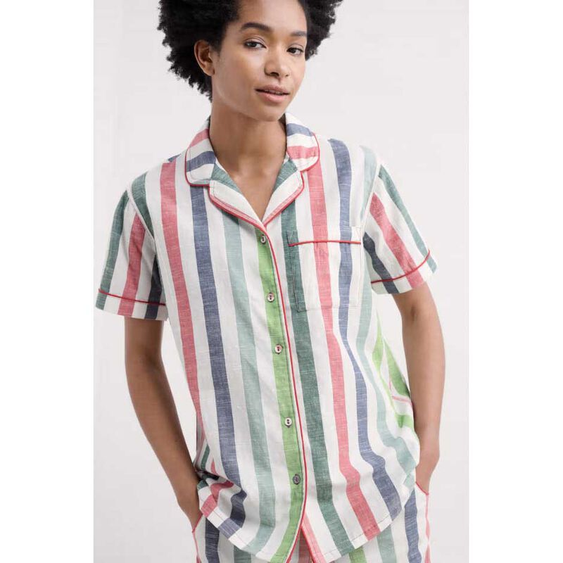 Seasalt Cornwall Nesting Bird Pyjamas Dip Dash Zinnia image number 3