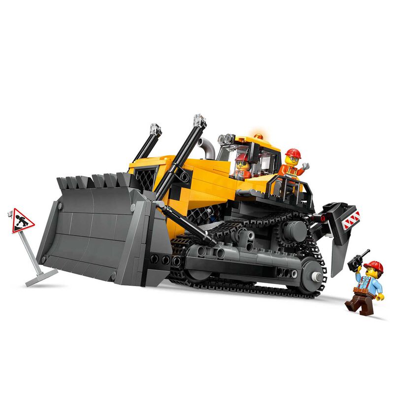 LEGO City Yellow Bulldozer image number 1