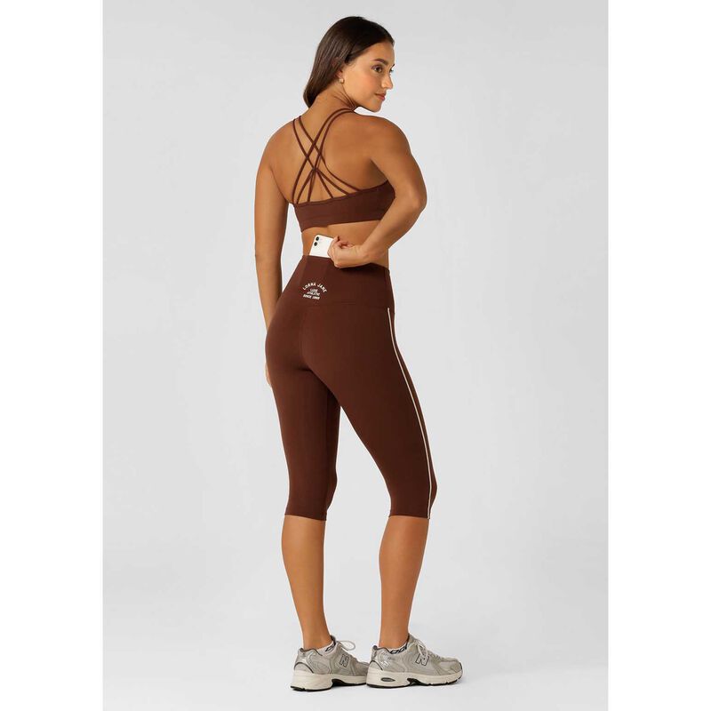 Lorna Jane Limited Edition Lotus 3/4 Capri Leggings image number 3