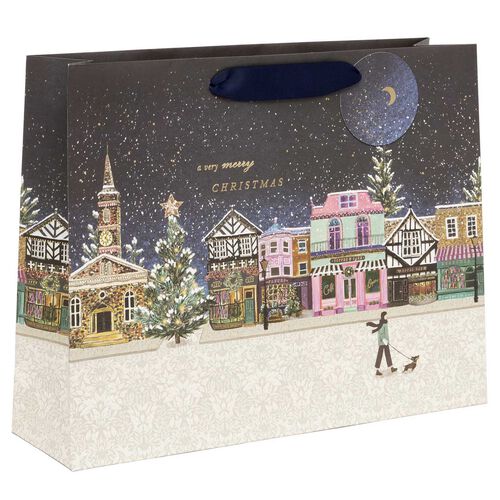 Image Gallery LS Nostalgia Lane Large Christmas Bag