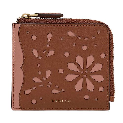 Radley Chilworth Street Cut Out Floral Medium Zip Around Purse