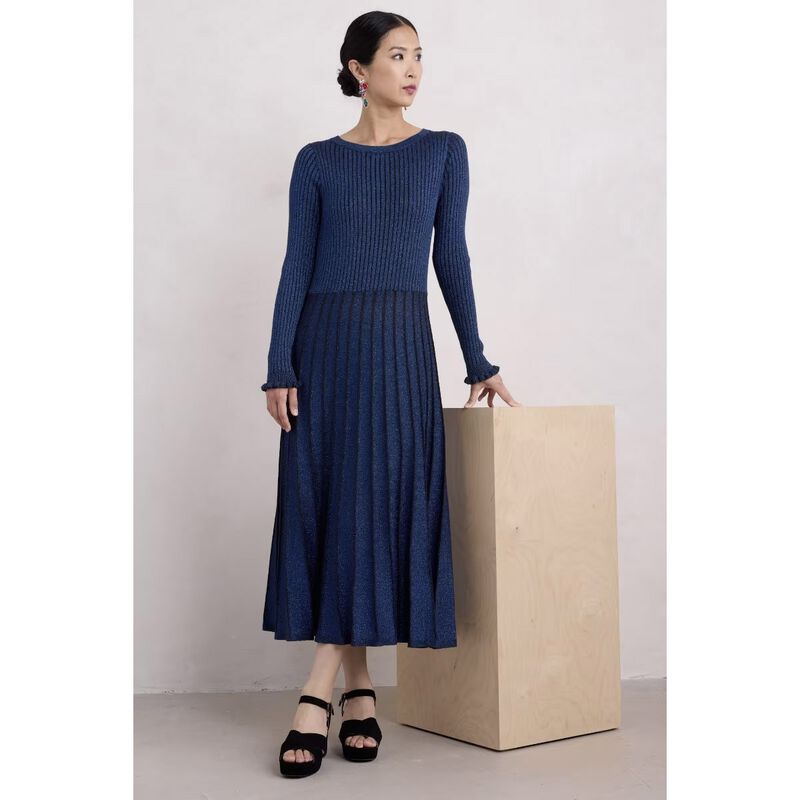 Seasalt Cornwall Glass Stem Dress Shallows image number 3
