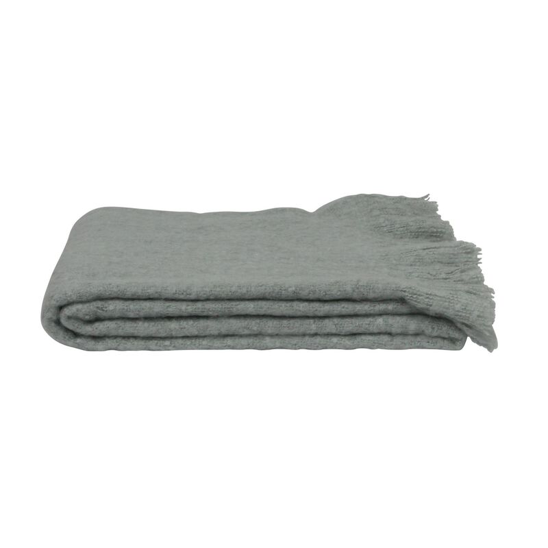 French Country Throw Tassle Seafoam image number 0