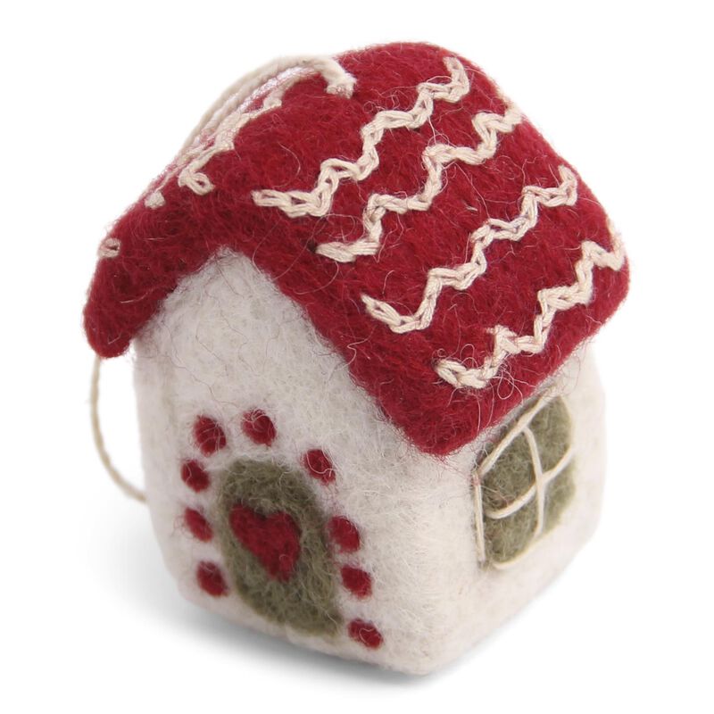 Gry & Sif Mini Christmas House 6cm image number 0