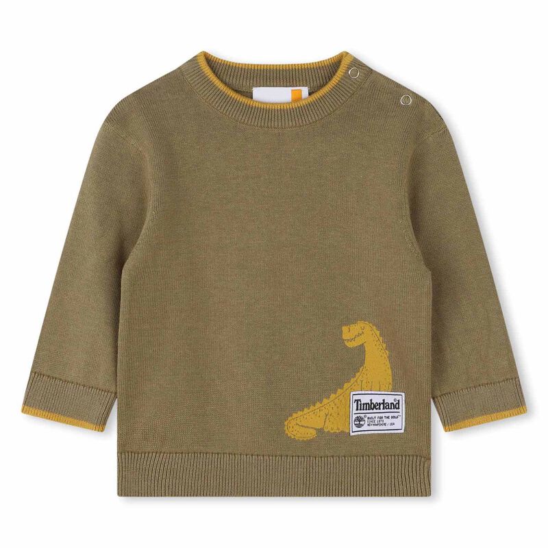 Timberland Dinosaur Knit Sweater 2Y - 4Y image number 2