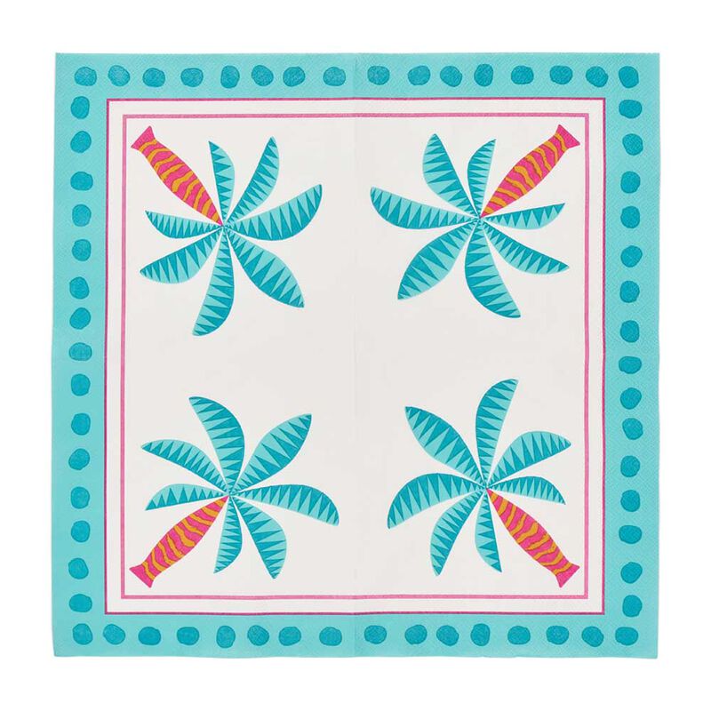 Annabel Trends Paper Napkins - Fiesta Palm 20Pcs image number 0