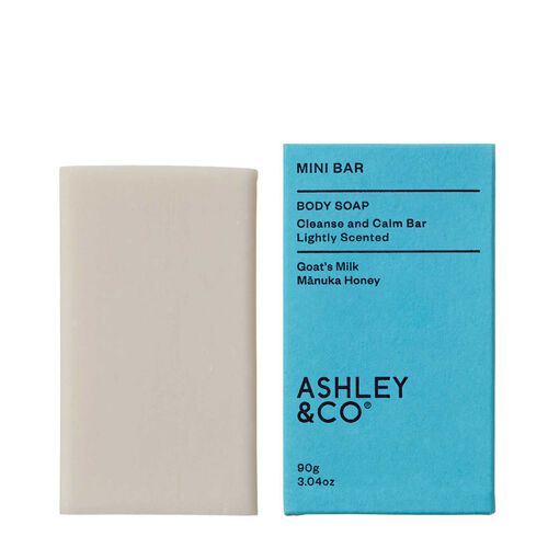 Ashley & Co Mini Bar Body Soap, Bubbles & Polkadots 90g