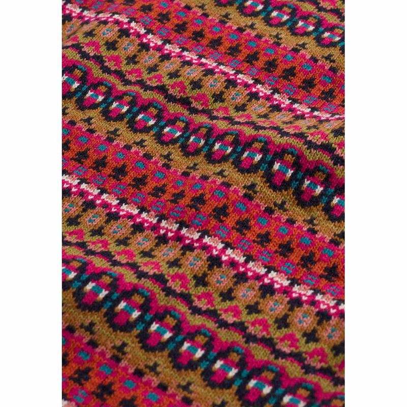 Seasalt Cornwall Touchstone Snood Midwinter Fire Multi image number 2