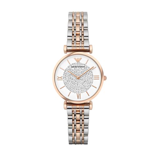 Emporio Armani Gianni Two Tone Analogue Watch AR1926