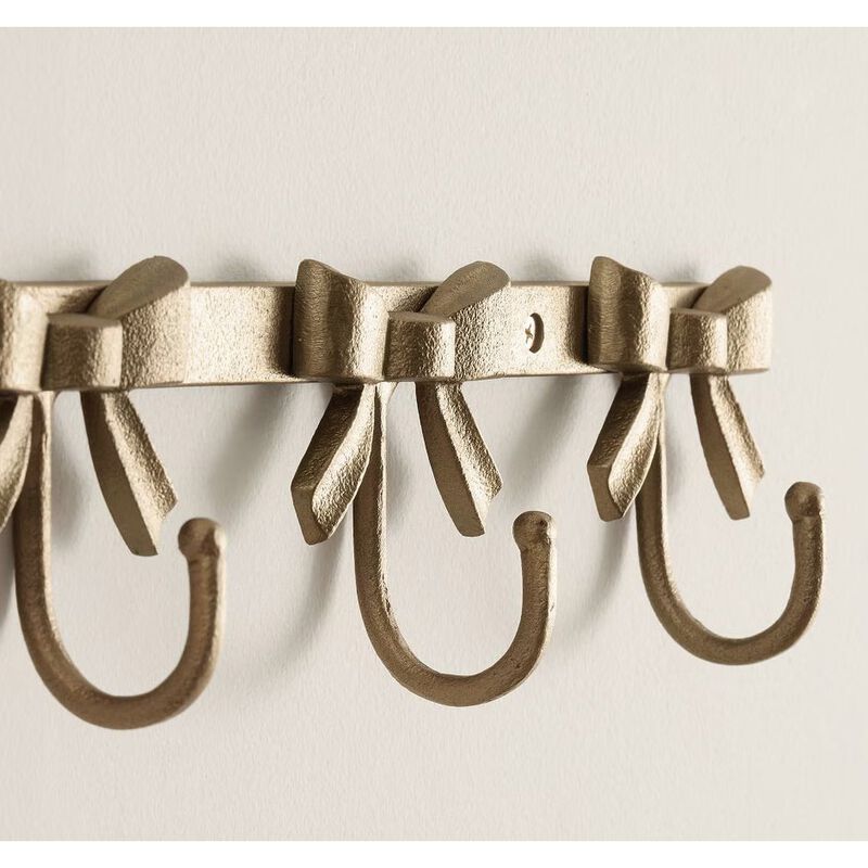 Pottery Barn Kids Cast Brass Hook Racks image number 1