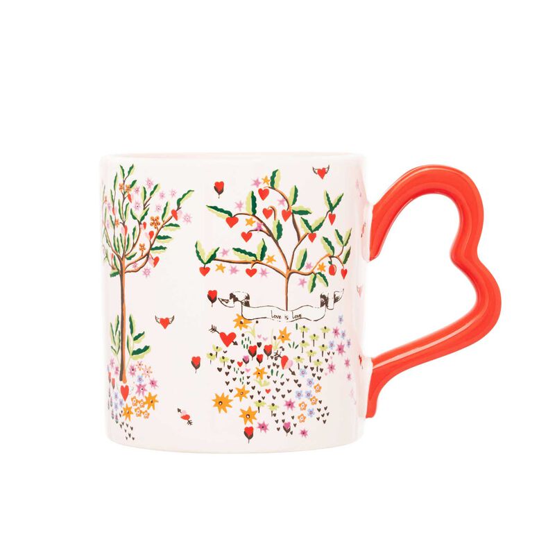 Cath Kidston Oh My Heart Handle Mug image number 0