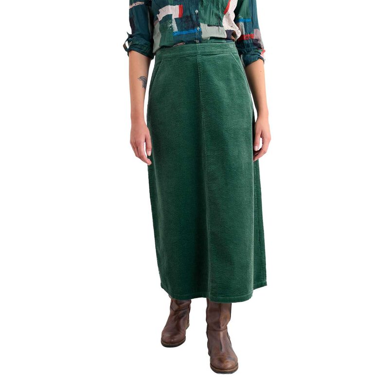 Seasalt Cornwall Window Wren Skirt Dark Forage image number 0