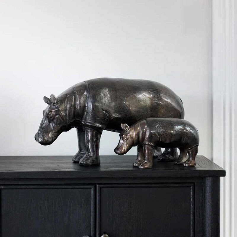 French Country Hippopotamus Oxy Black Small image number 1
