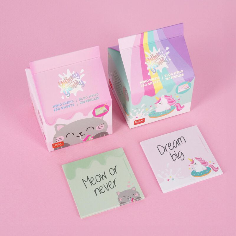 Legami Yummy Yummy Memo Pad - Unicorn image number 2
