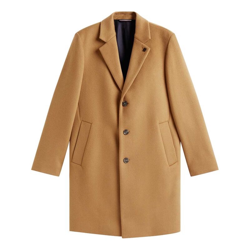 Tommy Hilfiger Smart Casual Wool Blend Single Breasted Coat image number 0