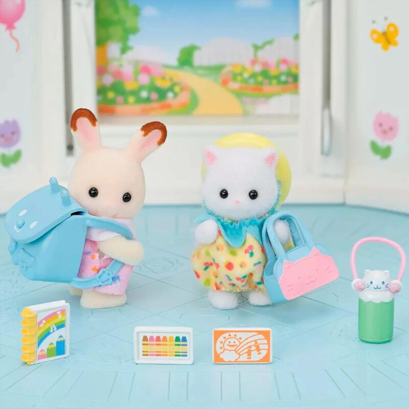 Sylvanian Families Nursery Friends - Walk Along Duo image number 2