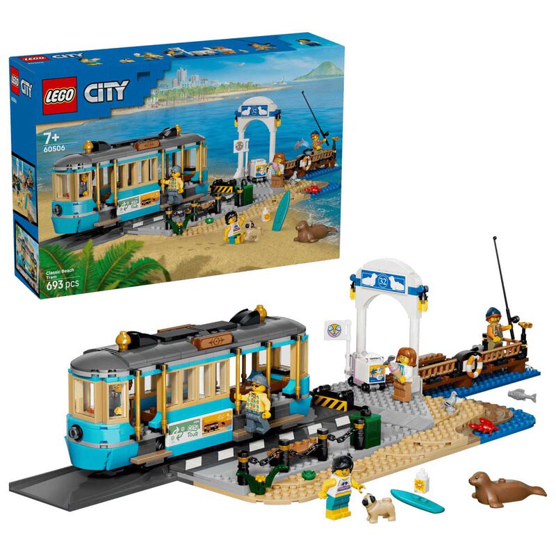 LEGO City Classic Beach Streetcar image number 0