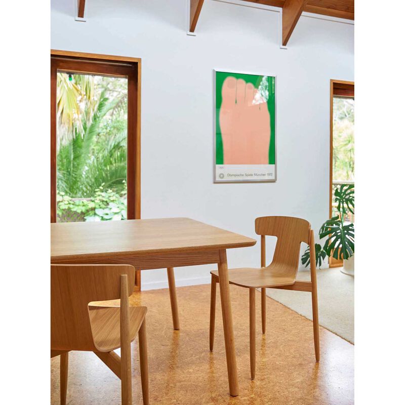 Citt&agrave; Bough Dining Chair Oak  48x46x75.5cmh image number 1