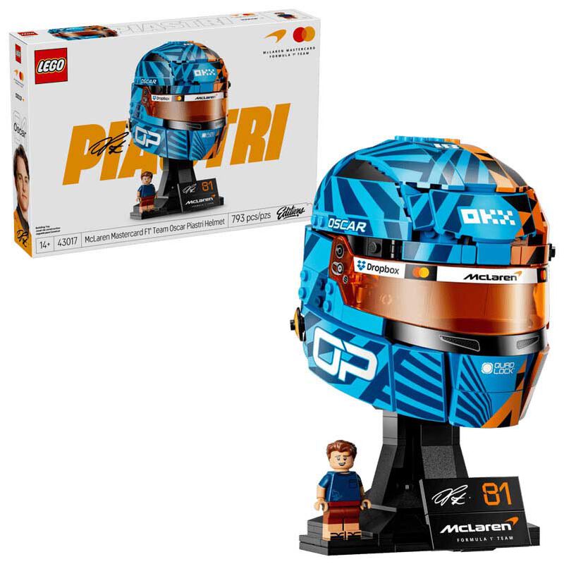 LEGO Editions Mclaren Mastercard F1&reg; Team Oscar Piastri Helmet image number 0