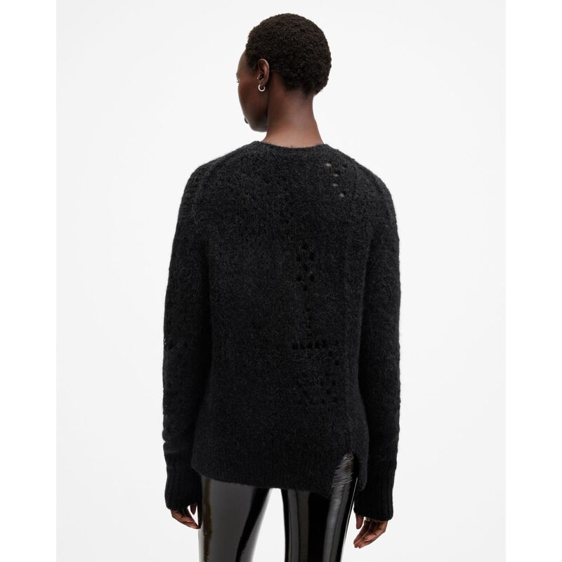 AllSaints Winnie Crew Neck Jumper image number 1