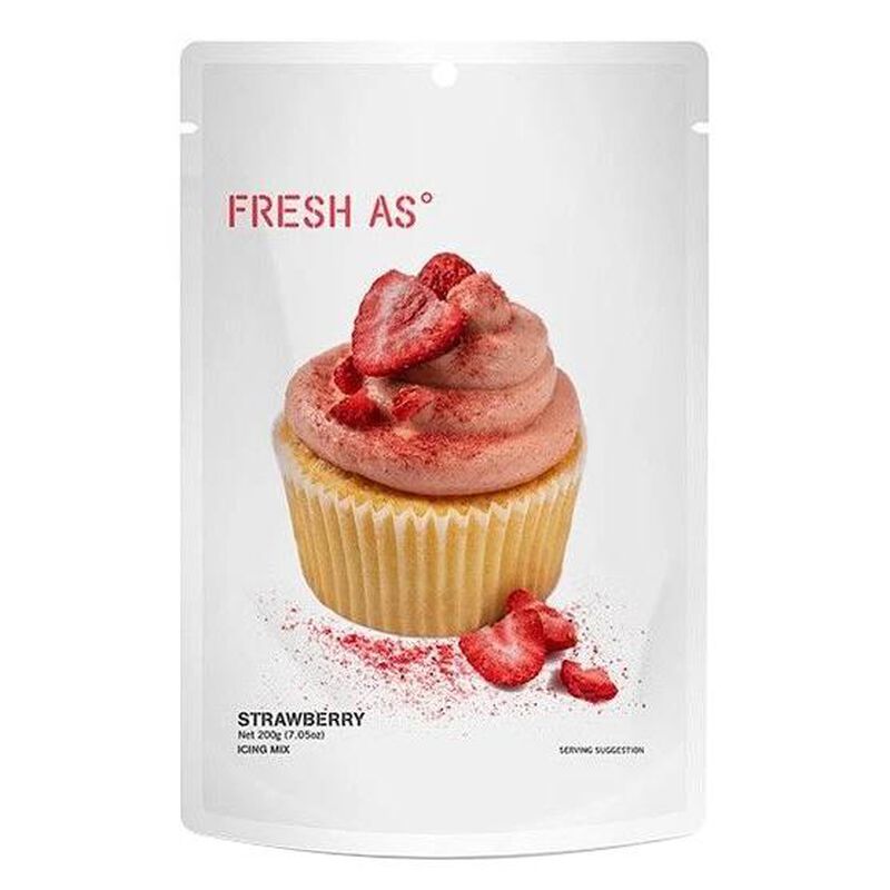 Fresh As Icing Mix 200g - Strawberry image number 0